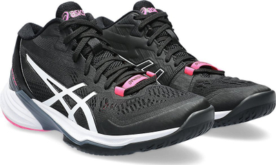 Atlete volejbolli Asics Sky Elite FF MT 2 W, për goca, të zeza me rozë