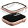 Заштитна маска за часовник Uniq Voute за Apple Watch Series 10 46mm, калено стакло, розе злато