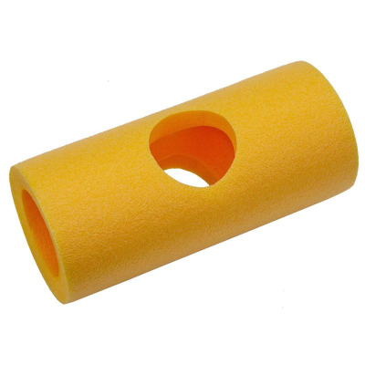 Aksesor noti Comfy Connector për noodles, 22.5cm, prej shkumë, i verdhë