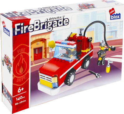 Сет за градење Alle Blox Firefighters, 140 парчиња, за деца 6+