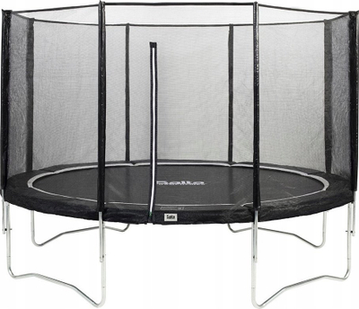 Trampolinë për kopsht Salta Combo, 366 cm, me rrjetë sigurie, e zezë