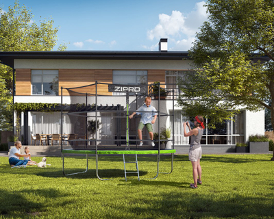 Trampolinë me rrjetë të brendshme Zipro 10FT, 312cm