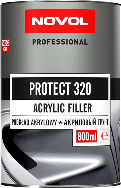 Primer akrilik Novol Protect 320 4:1, 1L, i bardhë