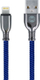 Kabllo karikimi Forever Tornado USB Lightning, 1m, 3A, blu navy