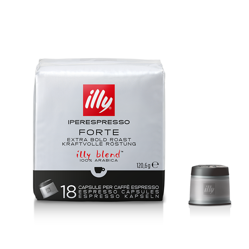 Illy Forte, përzierje kompatibile me Illy® Iperespresso (18 kapsula)