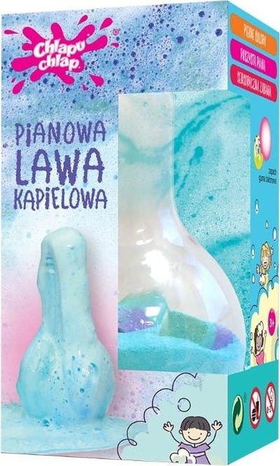 Shtesë për banjo Chlapu Chlap Foamy Bath Lava Bubble Gum, 1 copë