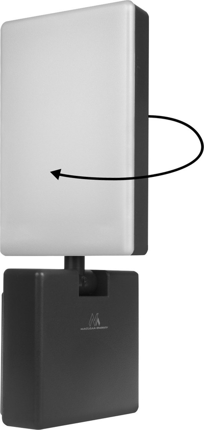 Llambë e jashtme LED Maclean MCE514 B, 10W 700lm, IP65, e zezë