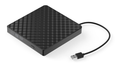 Надворешна оптичка единица DVD Krux KRX0071, USB 2.0, MDISC, црна