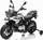 Motor elektrik për kalamaj BMW F850 GS, drita LED, panel muzike USB, i bardhë