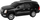 Makinë lodër me pult Leantoys Cadillac Escalade R/C, shkallë 1:16, me drita edhe zë, e zezë