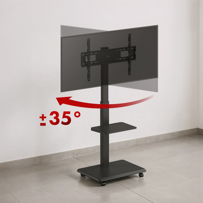 Stendë TV Ergo Office ER-304B, 37-75", deri 50 kg, e zezë