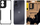Kapak telefoni Tactical Quantum Stealth për Motorola G04, transparent, me detaje të zeza