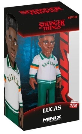 Figurinë koleksionuese Minix Stranger Things Series 4 Lucas #178, dekorative, shumëngjyrëshe