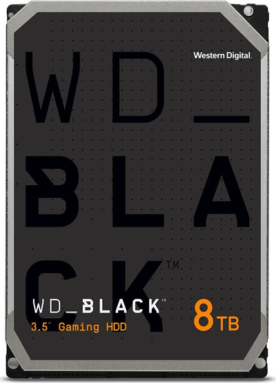 Диск ВД Црн Гејминг, 8 TB, 3.5\", САТА III