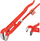Çelës tubash AWTools AW31380, 1", gjatësi 315mm, i kuq
