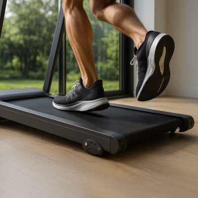 Tapet vrapimi VirtuFit TR-75i, konsolë dixhitale, palosës, i zi