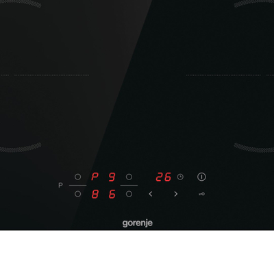 Plitë me induksion Gorenje GI 6401 BSCE, 60cm, kontroll me prekje, e zezë