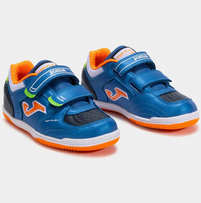 Këpucë futbolli për sallë Joma Top Flex 2504 IN Jr, për kalamaj, blu