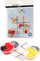 Set modelimi Creative Company Mini Silk Clay, Tic Tac Toe, 4 ngjyra, shumëngjyrësh