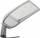 Llambë rruge Lena Lighting CORONA 2 LED BASIC 840, 65W, IP66 IK08, gri