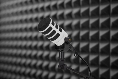 Pop filter RODE WS14 për PodMic, reduktim i zhurmës, i bardhë