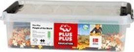 Set ndërtimi Plus Plus Learn To Build People From Around The World, 2400 copa, shumëngjyrësh
