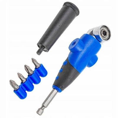 Adapter këndor për kaçavidë, 1/4" hex, me kushineta, me magnet