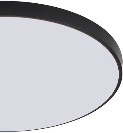 Llambë tavanore VERI WM-C7300-M-BL, rrethore, LED, e zezë