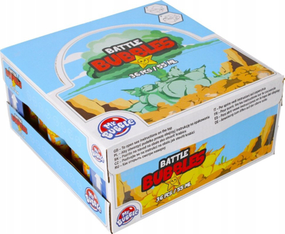 Flluska sapuni My Bubble Battle Stars 486759, 55 ml, shumëngjyrëshe