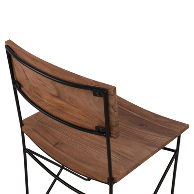 Karrige acacia + metal 46×51×84 cm (HM8180.11)