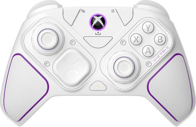 Kontroller Victrix XS Pad, wireless / me kabllo, i bardhë