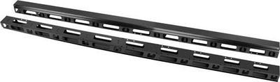 Organizues vertikal i kabllove Lanberg AK-1211-B, i zi