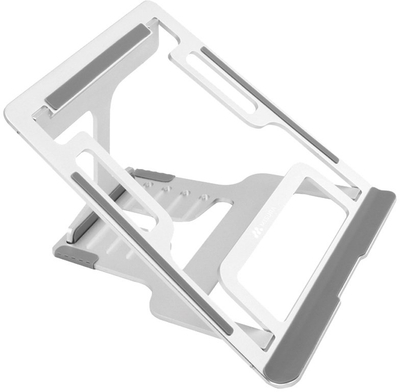 Stendë ergonomike për laptop MISURA ME02, 11"-15.6", metalike, argjend