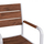 Kolltuk alumini BRONCA, 54.2×59×83.5 cm (HM5130.02), bardhë