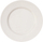 Pjatë e sheshtë Verlo NORWICH, 23cm, porcelan, e bardhë