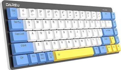 Tastierë mekanike wireless Dareu EK868, Bluetooth, 60%, shumëngjyrëshe