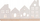Mbajtës qiriu 4Living City, porcelan, 30 x 8 x 16 cm, i bardhë