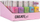 Set llak thonjsh Create It!, me aromë, 5 copë, 8 ml