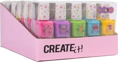 Set llak thonjsh Create It!, me aromë, 5 copë, 8 ml