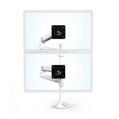 Krah montimi për monitor Ergotron LX Dual Desk, 40", e bardhë