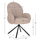 Kolltuk rrotullues Winon 65x67x92Hcm (HM9778.03), bezhë/ zezë