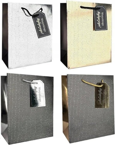 Qese dhuratash Armin Style Gift Bag M, letër 210g m², dizajn miks