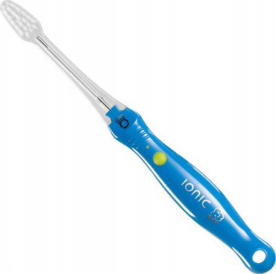 Furçë dhëmbësh për kalamoj IONICKISS Kids, teknologji jonike, mbi 5 vjeç, blu