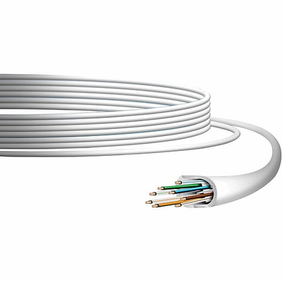 Kabllo rrjeti Ubiquiti U-Cable-C6-CMR, Cat6, 305m, CMR, e bardhë