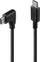 Kabllo USB-C Lindy, USB 2.0, 1m, e zezë