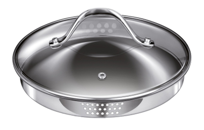 Set tenxheresh dhe tigani MPM MGK 20, 7 pjesë, çelik inox, me kapakë kullues