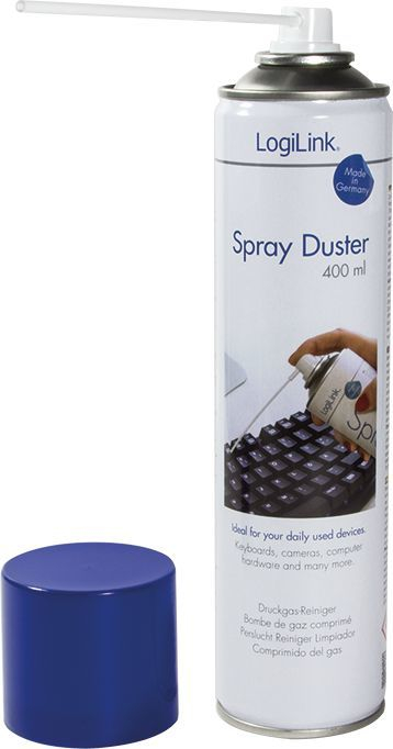 Largues i pluhurit me ajër të kompresuar LogiLink, 400 ml 