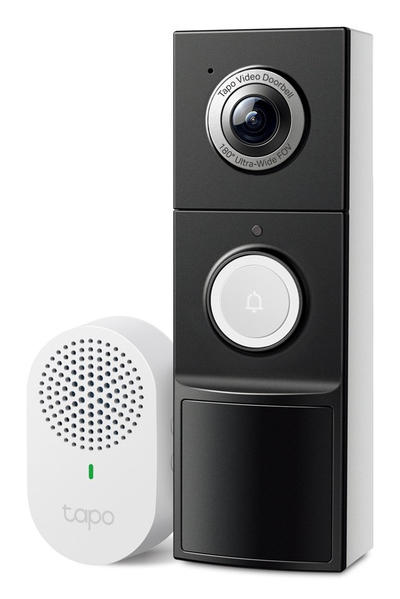 Zile dere me kamerë TP-Link Tapo D235 KIT, 2K 5MP, 180°, e zezë