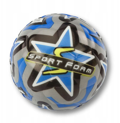 Set topash sportivë prej shkume Sport Foam Balls, 4 copë, 7cm, shumëngjyrësh
