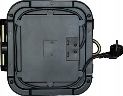 Aparat për waffle Sam Cook PSC-130, 1500W, trup xhami, i zi